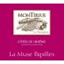 Montirius Cotes du Rhone La Muse Papilles Rouge 2020 Front Label
