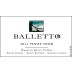 Balletto Winery Russian River Valley Estate Pinot Noir 2011 Front Label