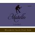 Matello Lazarus Pinot Noir 2010 Front Label