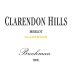 Clarendon Hills Brookman Merlot 2011 Front Label