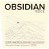 Obsidian Ridge Cabernet Sauvignon 2019 Front Label