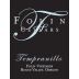 Folin Cellars Tempranillo 2014 Front Label