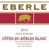 Eberle Cotes-du-Robles Blanc 2018 Front Label