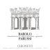 Chionetti Barolo Parussi 2019 Front Label