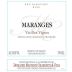 Domaine Maurice Charleux & Fils Maranges Vieilles Vignes 2018 Front Label