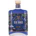 Six Dogs Blue Gin Front Bottle Shot
