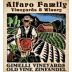 Alfaro Family Gimelli Vineyards Old Vine Zinfandel 2018 Front Label