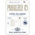Jaboulet Parallele 45 Blanc 2024 Front Label