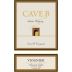 Cave B Estate Winery Viognier 2016 Front Label