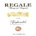 Regale Winery and Vineyards Zinfandel 2006 Front Label