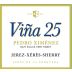La Ina Vina 25 Pedro Ximenez Front Label