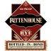 Rittenhouse Straight Rye Whiskey Front Label