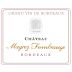 Chateau Magrez Fombrauge 2016 Front Label