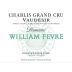 William Fevre Chablis Vaudesir Domaine Grand Cru 2016 Front Label