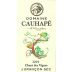 Domaine Cauhape Chant des Vignes Sec 2019 Front Label