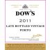 Dow's Master Late Bottled Vintage Port 2011 Front Label