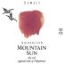 Semeli Mountain Sun Red 2015 Front Label