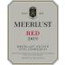Meerlust Red Blend 2019 Front Label