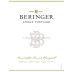 Beringer Bancroft Ranch Cabernet Sauvignon 2007 Front Label