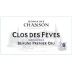 Chanson Pere & Fils Beaune Clos des Feves Premier Cru Monopole 2015 Front Label