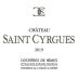Chateau Saint-Cyrgues Costieres de Nimes Rouge 2019 Front Label