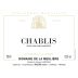 Domaine de la Meuliere Chablis 2022 Front Label