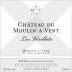 Chateau du Moulin-a-Vent Les Verillats 2021 Front Label