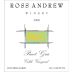 Ross Andrew Winery Celilo Vineyard Pinot Gris 2008 Front Label