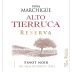 Alto Tierruca Reserva Pinot Noir 2025 Front Label