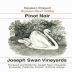 Joseph Swan Saralee's Vineyard Pinot Noir 2008 Front Label
