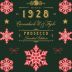 Cantine Cavicchioli Prosecco 1928 Holiday Snowflake Edition Front Label