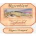 Rosenblum Cellars Alegria Vineyard Zinfandel 2003 Front Label