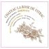 Chateau La Rose de Vitrac Blanc 2015 Front Label