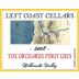 Left Coast Cellars The Orchards Pinot Gris 2008 Front Label