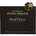 Domaine Fond Croze Rasteau 2022 Front Label