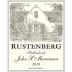 Rustenberg John X Merriman 2018 Front Label