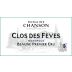 Chanson Pere & Fils Beaune Clos des Feves Premier Cru Monopole 2019 Front Label