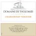 Domaine de Tholomies La Chapelle Chardonnay Viognier 2015 Front Label