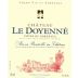 Chateau le Doyenne 2018 Front Label