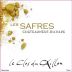 Clos du Caillou Chateauneuf-du-Pape Les Safres Blanc 2020 Front Label