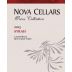 Nova Cellars Syrah 2013 Front Label