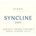 Syncline McKinley Springs Vineyard Syrah 2005 Front Label
