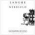 Giovanni Rosso Langhe Nebbiolo 2023 Front Label
