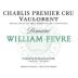 William Fevre Chablis Vaulorent Premier Cru 2020 Front Label