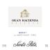 Santa Rita Gran Hacienda Reserva Merlot 2011 Front Label