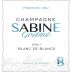 Sabine Godme Blanc de Blancs Premier Cru Brut Front Label