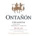 Bodegas Ontanon Crianza 2020 Front Label