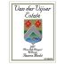 Van der Vijver Estate Tierra Oaks Vineyard Reserve Merlot 2007 Front Label