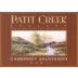 Patit Creek Cellars Cabernet Sauvignon 2001 Front Label