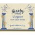 Saxby Winery and Vineyard Viognier 2013 Front Label